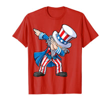Ladda upp bild till gallerivisning, 4th of july shirts for kids Dabbing Uncle Sam Boys Men Gifts 209656
