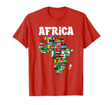 Ladda upp bild till gallerivisning, Funny shirts V-neck Tank top Hoodie sweatshirt usa uk au ca gifts for Africa T-Shirt Proud African Country Flags Continent Love 743701
