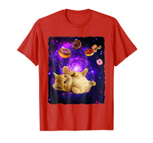 Ladda upp bild till gallerivisning, Funny shirts V-neck Tank top Hoodie sweatshirt usa uk au ca gifts for Space Cat Doughnut Shirt Super Flying Kitty Galaxy T Shirt 494825
