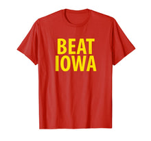 Ladda upp bild till gallerivisning, Official Beat Iowa House Divided State of IA T-Shirt 117319
