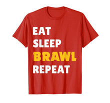 Ladda upp bild till gallerivisning, Eat, Sleep, Brawl, Repeat. Ver 2. For the Best Star Brawler T-Shirt-3202194
