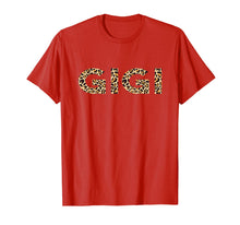 Ladda upp bild till gallerivisning, Gigi Leopard T Shirts For Women Grandma Mother&#39;s Day Gifts TShirt914853
