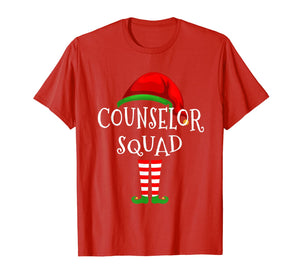 Funny shirts V-neck Tank top Hoodie sweatshirt usa uk au ca gifts for Counselor Squad Teacher Christmas Elf Funny Gifts T-Shirt 923848