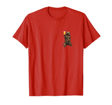 Ladda upp bild till gallerivisning, Funny Bear Drinking Beer Middle Finger Fuck Off Pocket Gift T-Shirt 304265
