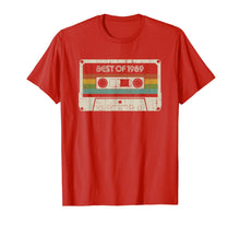 Ladda upp bild till gallerivisning, Vintage Best of 1989 30th Birthday Cassette T-Shirt 260419
