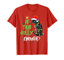 Ladda upp bild till gallerivisning, Halloween Is this jolly enough Noel Cat merry christmas T-Shirt 207129
