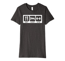 Ladda upp bild till gallerivisning, Funny shirts V-neck Tank top Hoodie sweatshirt usa uk au ca gifts for EAT SLEEP GYM - Motivation Premium T-Shirt 2595700
