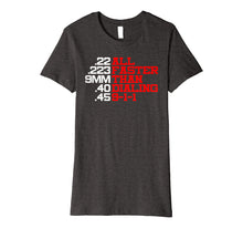 Ladda upp bild till gallerivisning, Funny shirts V-neck Tank top Hoodie sweatshirt usa uk au ca gifts for Bullets are faster than 911 Pro 2a T-Shirt 1255580
