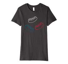 Ladda upp bild till gallerivisning, Red White Blue Hot Dogs Food USA American 4th of July Gift Premium T-Shirt 1488009
