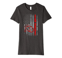 Ladda upp bild till gallerivisning, Patriotic ER Nurse 4th of July USA Flag Independence Day Premium T-Shirt 1536884
