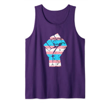 Ladda upp bild till gallerivisning, Resist Fist Transgender Flag Trans Pride Tank Top 234013
