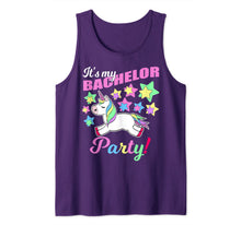 Ladda upp bild till gallerivisning, Its My Bachelor Party Unicorn Funny Marriage Party Shirt Tank Top 183809
