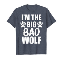 Ladda upp bild till gallerivisning, I'm The Big Bad Wolf Paw Prints Shirt Easy Halloween Costume 62472
