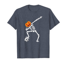 Ladda upp bild till gallerivisning, Funny Halloween Costume Dabbing Skeleton Soccer Gift T-Shirt 250144
