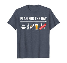 Ladda upp bild till gallerivisning, Funny BBQ Shirts For Men Coffee, Grilling, Beer Adult Humor T-Shirt 348759
