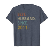 Ladda upp bild till gallerivisning, Funny shirts V-neck Tank top Hoodie sweatshirt usa uk au ca gifts for 9th Wedding Anniversary Gifts Best Husband Since 2011 T-Shirt 766164
