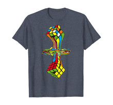 Ladda upp bild till gallerivisning, AWESOME GRAPHIC MELTING RUBIK RUBIX RUBICS CUBE Solved Rubik T-Shirt 472018
