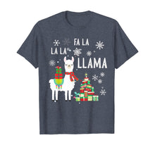 Ladda upp bild till gallerivisning, Funny shirts V-neck Tank top Hoodie sweatshirt usa uk au ca gifts for FA LA LA LLAMA Santa Shirt Christmas Funny Gift Xmas T-Shirt 190849
