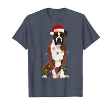 Ladda upp bild till gallerivisning, Funny shirts V-neck Tank top Hoodie sweatshirt usa uk au ca gifts for Boxer Dog Christmas Lights Xmas Dog Lover T-Shirt 1026238
