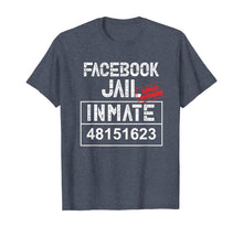 Ladda upp bild till gallerivisning, Funny Facebook Jail Inmate Repeat Offender Gag Gift  T-Shirt 261483
