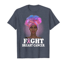 Ladda upp bild till gallerivisning, Fight Breast Cancer Awareness Shirts Black Women Shirt Gifts T-Shirt 60959
