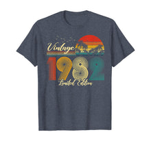 Ladda upp bild till gallerivisning, Vintage 1982 TShirt Limited Edition Men Women - 38 Birthday T-Shirt261069
