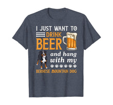 Ladda upp bild till gallerivisning, Funny shirts V-neck Tank top Hoodie sweatshirt usa uk au ca gifts for Drink Beer And Hang With My Bernese Mountain Dog Gift T-Shirt 472232
