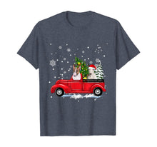 Ladda upp bild till gallerivisning, Funny shirts V-neck Tank top Hoodie sweatshirt usa uk au ca gifts for Bull Terrier Riding Red Truck Christmas Gifts Dog T-Shirt 880696
