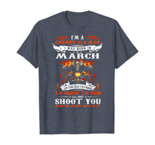 Ladda upp bild till gallerivisning, I'm a grumpy old man I was born in March I'm old biker TShirt444023
