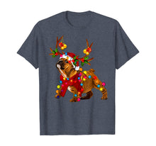 Ladda upp bild till gallerivisning, Funny shirts V-neck Tank top Hoodie sweatshirt usa uk au ca gifts for Santa bulldog gorgeous reindeer Light Christmas T-Shirt 270339
