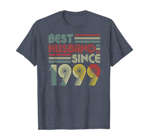 20th Wedding Anniversary Gifts Best Husband Since 1999 T-Shirt 175138