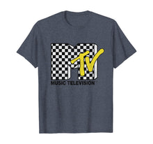 Ladda upp bild till gallerivisning, Checkered MTV Logo Checkerboard Print T-Shirt 112178
