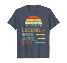 Ladda upp bild till gallerivisning, Legend Since April 2011 9th Birthday Gift 9 Year Old TShirt473615
