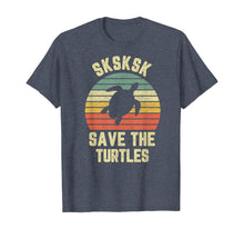 Ladda upp bild till gallerivisning, SKSKSK Save the Turtles Funny Saying Retro Vintage T-Shirt 367474
