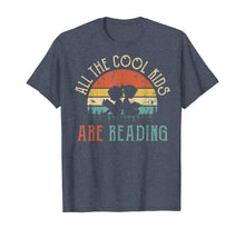 Ladda upp bild till gallerivisning, All the Cool Kids are Reading Book Vintage Reto Sunset T-Shirt 200459
