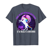 Ladda upp bild till gallerivisning, This is My Human Costume-Funny Unicorn Halloween  T-Shirt 247963
