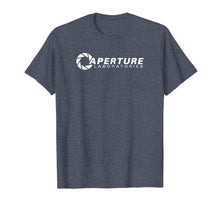 Ladda upp bild till gallerivisning, Portal 2 Aperture Lab Logo t-shirt - PTL064
