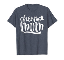 Ladda upp bild till gallerivisning, Womens Cheer Mom Shirt, Megaphone with Heart Accent, Women 424841
