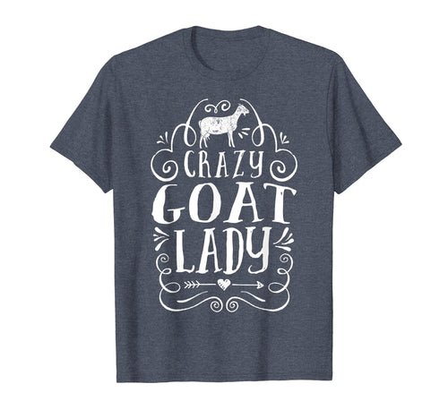 Funny shirts V-neck Tank top Hoodie sweatshirt usa uk au ca gifts for Crazy Goat Lady T Shirt Funny Goats Lovers Farm Farmer Gifts 603190
