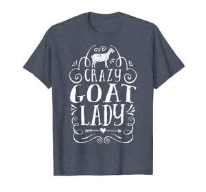 Funny shirts V-neck Tank top Hoodie sweatshirt usa uk au ca gifts for Crazy Goat Lady T Shirt Funny Goats Lovers Farm Farmer Gifts 603190