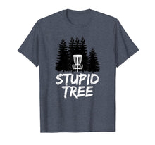 Ladda upp bild till gallerivisning, Stupid Tree Disc Golf T Shirt Funny Frisbee Golf Tee Shirt 152525
