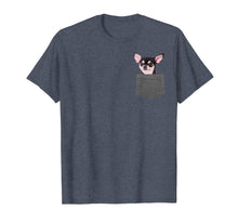 Ladda upp bild till gallerivisning, Chihuahua In Pocket T-Shirt Chihuahua Lovers Gifts
