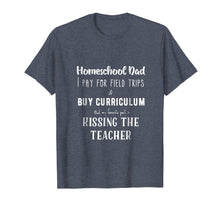 Ladda upp bild till gallerivisning, Funny shirts V-neck Tank top Hoodie sweatshirt usa uk au ca gifts for Homeschool Dad Kissing the Teacher T-Shirt 1338478
