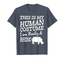 Ladda upp bild till gallerivisning, Funny shirts V-neck Tank top Hoodie sweatshirt usa uk au ca gifts for Chubby Rhino Unicorns Halloween Tshirt Human Costume Gift 2329192
