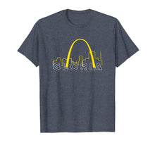 Ladda upp bild till gallerivisning, Gloria STL Playoff Hockey Bleed Blue Long Live The Note T-Shirt 161785
