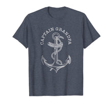 Ladda upp bild till gallerivisning, Mens Captain Grandpa Shirt Anchor Sailing Boating Sailor Tee Gift 220926
