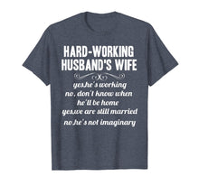 Ladda upp bild till gallerivisning, Funny shirts V-neck Tank top Hoodie sweatshirt usa uk au ca gifts for Funny Hard working husband&#39;s wife Tshirt Couple Gifts 3115932
