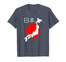 Ladda upp bild till gallerivisning, Funny shirts V-neck Tank top Hoodie sweatshirt usa uk au ca gifts for Map of Japan with Rising Sun Japanese Map Shirt 1398663

