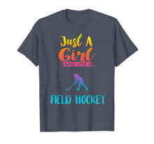 Ladda upp bild till gallerivisning, Just A Girl Who Loves Field Hockey Shirt Field Hockey Gifts 350023
