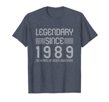 Ladda upp bild till gallerivisning, Funny shirts V-neck Tank top Hoodie sweatshirt usa uk au ca gifts for 30th Birthday T Shirt - 30 Years Of Being Awesome Since 1989 1559315
